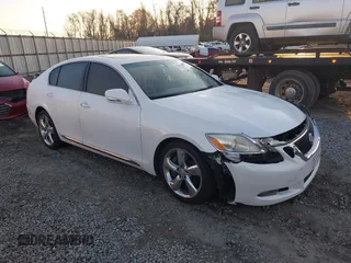 2008 Lexus GS 350 with VIN JTHBE96S480034587, listed as a IAAI auction lot 41780167 with 142,593 mi miles and . Bid and sale history available at DreamBid. Image 1.