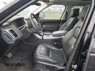 2018 Land Rover Range Rover Sport HSE with VIN SALWR2RV3JA186499, listed as a Copart auction lot 51748675 with 52,183 mi miles and Salvage Title. Bid and sale history available at DreamBid. Image 7.