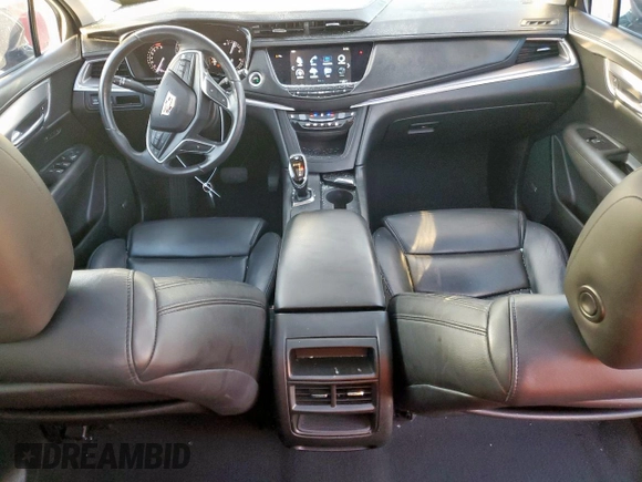 2017 Cadillac XT5 Luxury FWD with VIN 1GYKNBRS9HZ100304, listed as a Copart auction lot 48698755 with 93,407 mi miles and Salvage Title. Bid and sale history available at carsss.com. Image 8.