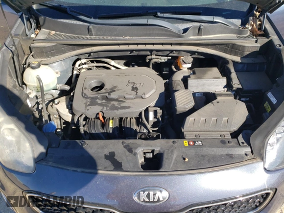 2018 Kia Sportage LX with VIN KNDPMCAC3J7314795, listed as a Copart auction lot 46986125 with 158,693 mi miles and Clean Title. Bid and sale history available at carsss.com. Image 12.