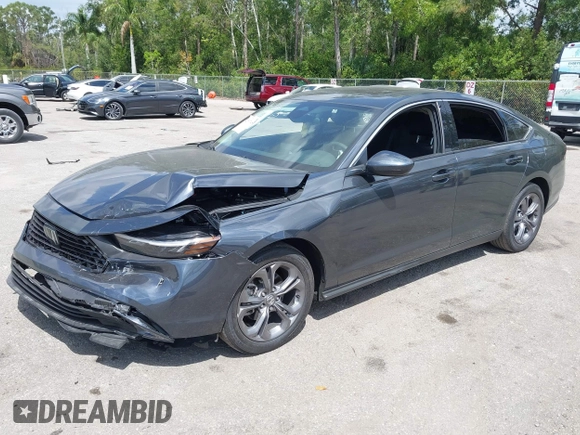 2024 Honda Accord EX с VIN 1HGCY1F3XRA086116, выставлен на аукционе IAAI как лот 42067145 с пробегом 28 879 миль миль и . История ставок и продаж доступна на DreamBid. Изображение 18.