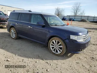 2011 Ford Flex SEL w/Ecoboost with VIN 2FMHK6CT0BBD21491, listed as a Copart auction lot 48801025 with 158,308 mi miles and Non Repairable. Bid and sale history available at carsss.com. Image 4.