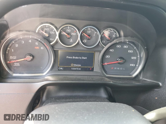 2021 Chevrolet Silverado 1500 LT Trail Boss with VIN 3GCPYFEL8MG113421, listed as a Copart auction lot 54844915 with 133,470 mi miles and Clean Title. Bid and sale history available at DreamBid. Image 9.