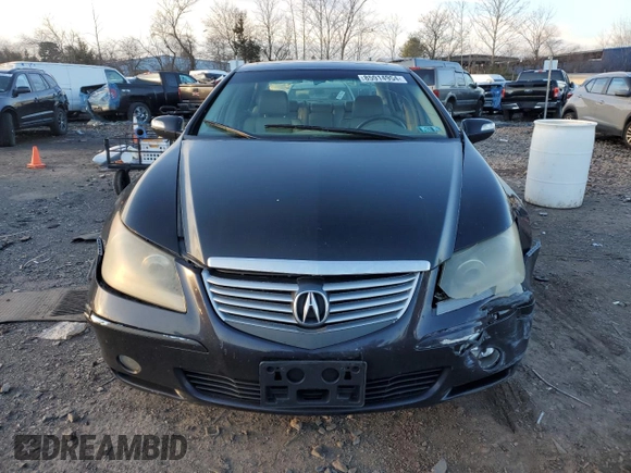 2007 Acura RL Technology with VIN JH4KB166X7C003497, listed as a Copart auction lot 85914954 with 210,483 mi miles and Salvage title. Bid and sale history available at DreamBid. Image 5.