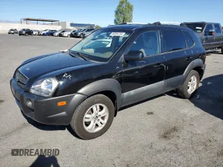 2007 Hyundai Tucson SE with VIN KM8JN12D87U634120, listed as a Copart auction lot 68284734 with 141,429 mi miles and Salvage Title. Bid and sale history available at carsss.com. Image 1.