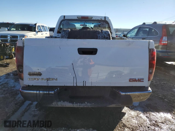 2005 GMC Canyon SL Z85 with VIN 1GTDT146758177330, listed as a Copart auction lot 87684175 with 0 mi miles and Clean Title. Bid and sale history available at carsss.com. Image 6.