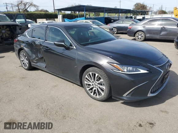 2021 Lexus ES with VIN 58ADA1C1XMU012636, listed as a Copart auction lot 45166995 with 138,946 mi miles and Salvage Title. Bid and sale history available at carsss.com. Image 4.