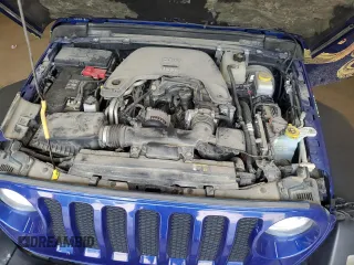 2019 Jeep Wrangler Unlimited Sport S with VIN 1C4HJXDG3KW504073, listed as a Copart auction lot 59037655 with 80,523 mi miles and Salvage title. Bid and sale history available at DreamBid. Image 11.