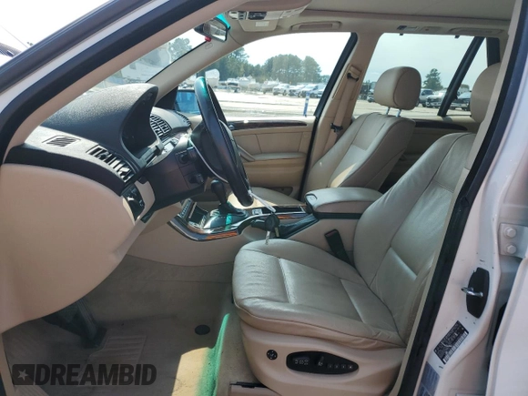 2005 BMW X5 3.0i with VIN 5UXFA13545LY18548, listed as a Copart auction lot 72833354 with 128,025 mi miles and Salvage Title. Bid and sale history available at carsss.com. Image 7.