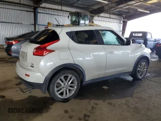 2014 Nissan Juke SV with VIN JN8AF5MR9ET353369, listed as a Copart auction lot 48860435 with 108,595 mi miles and Salvage Title. Bid and sale history available at carsss.com. Image 3.