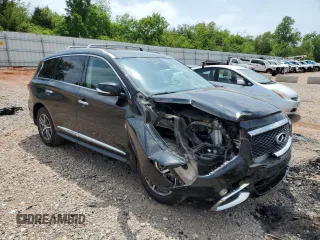 2020 Infiniti QX60 Pure with VIN 5N1DL0MM1LC507719, listed as a Copart auction lot 58029415 with 51,338 mi miles and Salvage title. Bid and sale history available at DreamBid. Image 4.