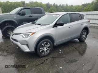 2018 Toyota RAV4 LE with VIN 2T3BFREVXJW857536, listed as a Copart auction lot 57835805 with 104,940 mi miles and Salvage title. Bid and sale history available at DreamBid. Image 1.