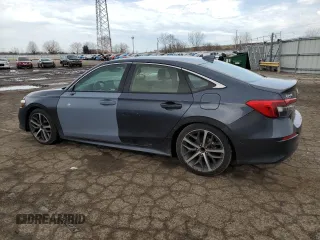 2023 Honda Civic Sedan Touring with VIN 2HGFE1F97PH306496, listed as a Copart auction lot 50298305 with 0 mi miles and Clean Title. Bid and sale history available at carsss.com. Image 2.