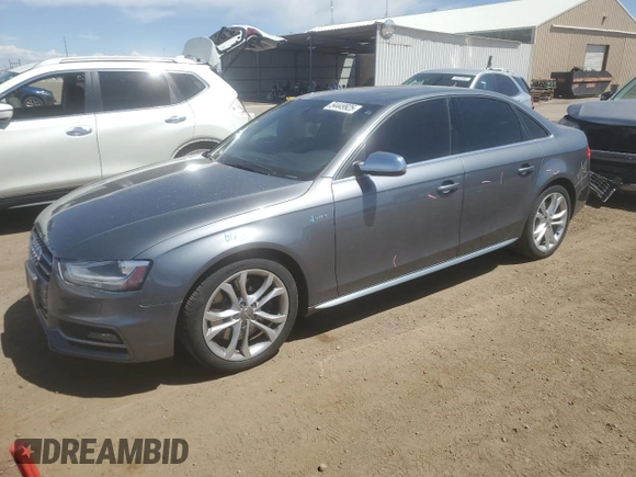 2013 Audi S4 Premium Plus z VIN WAUBGAFL1DA227349, wystawiony jako Copart lot #54449925 z przebiegiem 115 844 mil mil oraz Szkoda całkowita • Salvage title. Historia ofert i sprzedaży dostępna na DreamBid. Obrazek 1.