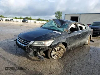 2013 Honda Accord LX z VIN 1HGCR2F39DA255487, wystawiony jako Copart lot #55444415 z przebiegiem 252 081 mil mil oraz Szkoda całkowita • Salvage title. Historia ofert i sprzedaży dostępna na DreamBid. Obrazek 1.