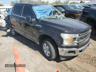 2018 Ford F-150 XL with VIN 1FTEW1CB8JKD85174, listed as a Copart auction lot 54209275 with Not provided miles and Salvage title. Bid and sale history available at DreamBid. Image 4.