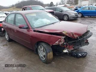 2001 Hyundai Elantra GLS z VIN KMHDN45D31U157064, wystawiony jako IAAI lot #41555447 z przebiegiem Nie podano mil oraz . Historia ofert i sprzedaży dostępna na DreamBid. Obrazek 1.