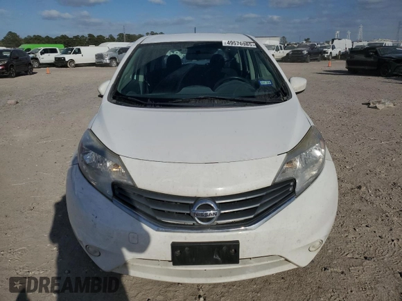 2016 Nissan Note S Plus with VIN 3N1CE2CP0GL356709, listed as a Copart auction lot 49576985 with 155,516 mi miles and Clean Title. Bid and sale history available at DreamBid. Image 5.