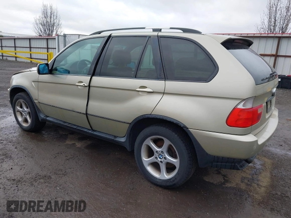 2001 BMW X5 3.0i with VIN WBAFA535X1LM64227, listed as a IAAI auction lot 41885244 with 224,646 mi miles. Bid and sale history available at carsss.com. Image 3.