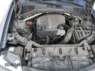 2017 BMW X3 sDrive28i with VIN 5UXWZ7C30H0V91097, listed as a Copart auction lot 85755425 with 91,923 mi miles and Salvage title. Bid and sale history available at DreamBid. Image 14.