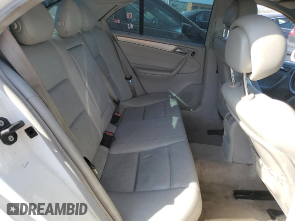 2006 Mercedes-Benz C 230 Sport with VIN WDBRF52H76F792822, listed as a Copart auction lot 50024555 with 191,651 mi miles and Salvage Title. Bid and sale history available at carsss.com. Image 10.