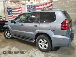 2007 Lexus GX 470 with VIN JTJBT20X870139695, listed as a Copart auction lot 67362474 with 222,269 mi miles and Salvage Title. Bid and sale history available at carsss.com. Image 2.