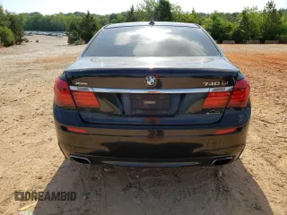 2015 BMW 7 Series 740Li xDrive with VIN WBAYF4C53FGS99237, listed as a Copart auction lot 55128815 with 167,986 mi miles and Clean Title. Bid and sale history available at carsss.com. Image 6.