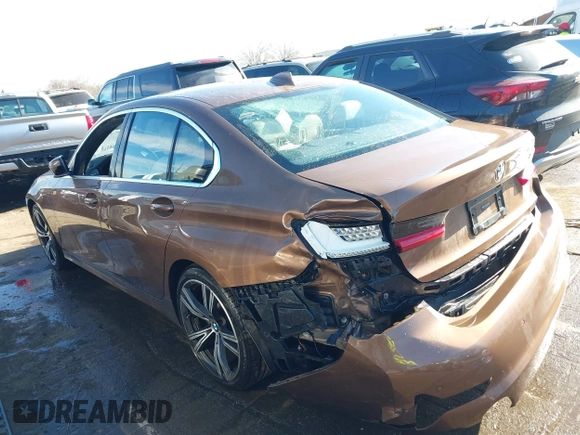 2019 BMW 3 Series 330i with VIN WBA5R1C56KAK08371, listed as a IAAI auction lot 41671953 with 52,433 mi miles and . Bid and sale history available at DreamBid. Image 14.