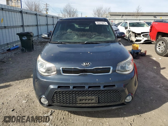 2015 Kia Soul + with VIN KNDJX3A59F7197181, listed as a Copart auction lot 45375915 with 134,713 mi miles and Salvage Title. Bid and sale history available at DreamBid. Image 5.