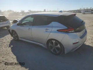 2021 Nissan LEAF SV Plus with VIN 1N4BZ1CV9MC553672, listed as a Copart auction lot 88032865 with 43,417 mi miles and Salvage title. Bid and sale history available at DreamBid. Image 2.
