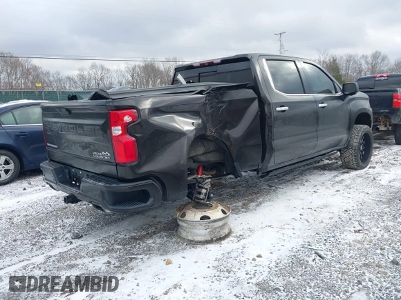 2019 Chevrolet Silverado 1500 High Country with VIN 1GCUYHEL1KZ204249, listed as a IAAI auction lot 41718868 with 36,237 mi miles. Bid and sale history available at carsss.com. Image 4.