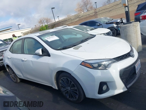2016 Toyota Corolla L with VIN 5YFBURHE4GP367808, listed as a IAAI auction lot 41893231 with 156,999 mi miles and . Bid and sale history available at DreamBid. Image 13.