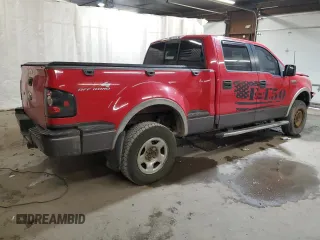 2006 Ford F-150 XLT with VIN 1FTPW04576KD15913, listed as a Copart auction lot 77202854 with 238,456 mi miles and Salvage Title. Bid and sale history available at carsss.com. Image 3.