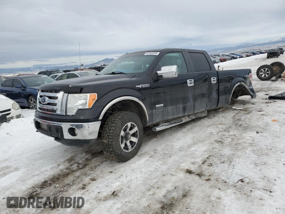 2012 Ford F-150 XL with VIN 1FTFW1ET6CKE25779, listed as a Copart auction lot 87034494 with 0 mi miles and Salvage Title. Bid and sale history available at carsss.com. Image 1.