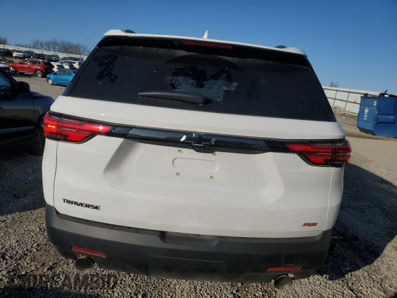 2023 Chevrolet Traverse RS with VIN 1GNERJKW5PJ280013, listed as a Copart auction lot 42718935 with 31,488 mi miles and Salvage Title. Bid and sale history available at carsss.com. Image 6.