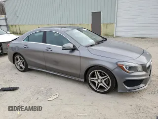 2015 Mercedes-Benz CLA 250 with VIN WDDSJ4EB5FN174185, listed as a Copart auction lot 42181004 with 103,998 mi miles and . Bid and sale history available at DreamBid. Image 4.