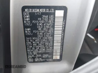 2017 Nissan Juke S with VIN JN8AF5MR2HT704921, listed as a IAAI auction lot 41757753 with 174,208 mi miles and . Bid and sale history available at DreamBid. Image 9.