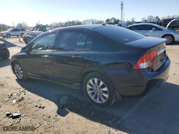 2011 Honda Civic Sdn EX-L with VIN 2HGFA1F96BH504118, listed as a Copart auction lot 44194695 with 173,660 mi miles and Salvage Title. Bid and sale history available at carsss.com. Image 2.