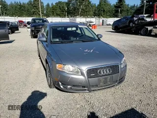 2007 Audi A4 2.0T with VIN WAUDF78E07A170949, listed as a Copart auction lot 63850645 with 176,621 mi miles and Salvage title. Bid and sale history available at DreamBid. Image 13.