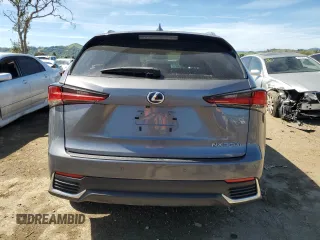 2019 Lexus NX 300h with VIN JTJBJRBZ1K2106287, listed as a Copart auction lot 50622065 with 56,259 mi miles and Salvage title. Bid and sale history available at DreamBid. Image 6.