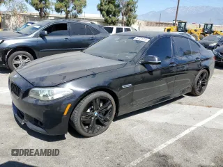 2016 BMW 5 Series 535i with VIN WBA5B1C52GG552692, listed as a Copart auction lot 64121225 with 114,708 mi miles and Salvage title. Bid and sale history available at DreamBid. Image 1.
