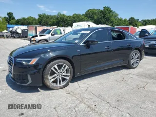 2021 Audi A6 Premium Plus with VIN WAUL2AF22MN083328, listed as a Copart auction lot 61130294 with 45,173 mi miles and Clean Title. Bid and sale history available at carsss.com. Image 1.