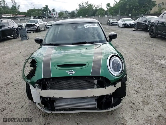 2024 MINI Hardtop 2 Door Cooper S with VIN WMW53DH05R2V93278, listed as a Copart auction lot 74097004 with 718 mi miles and Salvage Title. Bid and sale history available at carsss.com. Image 14.