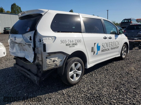 2019 Toyota Sienna L with VIN 5TDZZ3DC5KS972437, listed as a Copart auction lot 69219564 with 85,603 mi miles and Salvage Title. Bid and sale history available at carsss.com. Image 3.