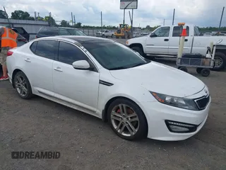 2013 Kia Optima SX with VIN 5XXGR4A68DG159366, listed as a IAAI auction lot 42391939 with 225,728 mi miles and . Bid and sale history available at DreamBid. Image 1.