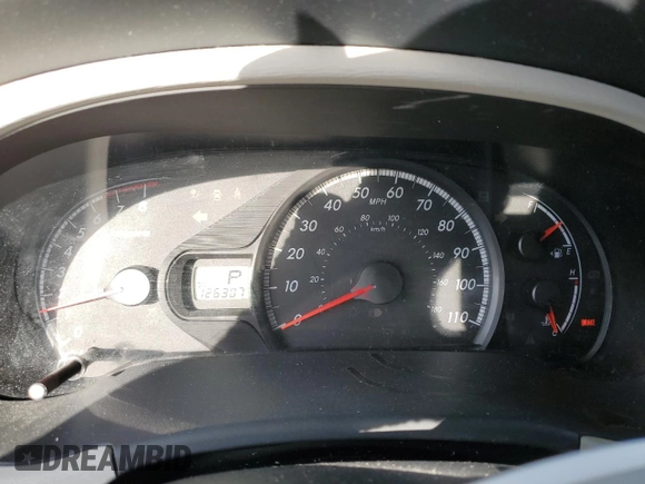 2012 Toyota Sienna with VIN 5TDZK3DC0CS222689, listed as a Copart auction lot 42884635 with 126,307 mi miles and Salvage Title. Bid and sale history available at carsss.com. Image 9.