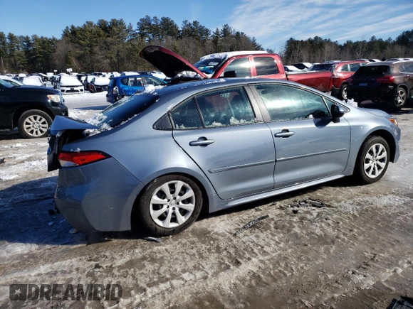 2024 Toyota Corolla LE with VIN 5YFB4MDE9RP130355, listed as a Copart auction lot 44589685 with 11,867 mi miles and Salvage Title. Bid and sale history available at carsss.com. Image 3.