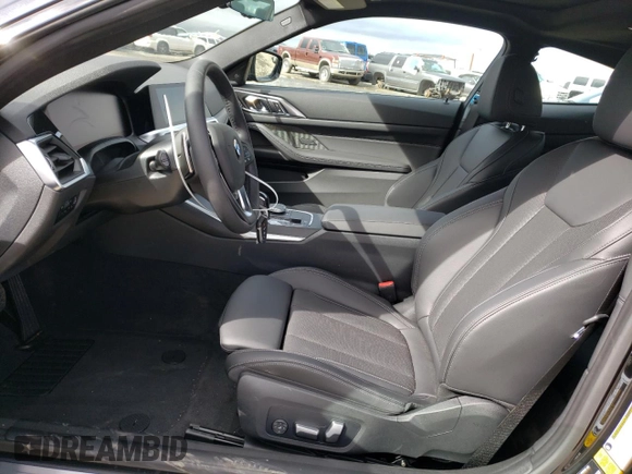 2023 BMW 4 Series 430i with VIN WBA53AP04PCM27891, listed as a Copart auction lot 44820863 with 119 mi miles and . Bid and sale history available at DreamBid. Image 7.