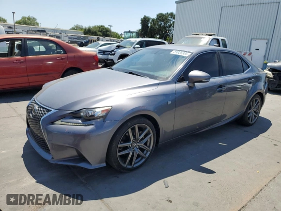 2015 Lexus IS 250 z VIN JTHBF1D27F5054964, wystawiony jako Copart lot #59935985 z przebiegiem 162 976 mil mil oraz Szkoda całkowita • Salvage title. Historia ofert i sprzedaży dostępna na DreamBid. Obrazek 1.