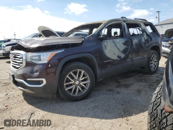 2017 GMC Acadia SLE with VIN 1GKKNSLS5HZ303239, listed as a Copart auction lot 47693574 with Not Provided miles and Non Repairable. Bid and sale history available at carsss.com. Image 1.